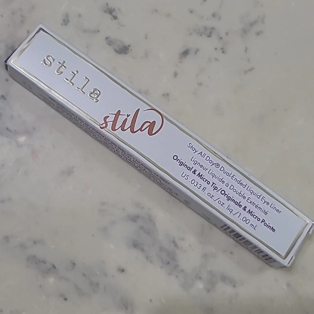 KITTEN KOSMO and INTENSE BLACK NIB Stila Stay All Day Dual Ended Liquid Eyeliner